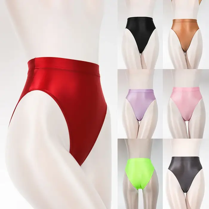 Culotte élastique taille haute pour femme