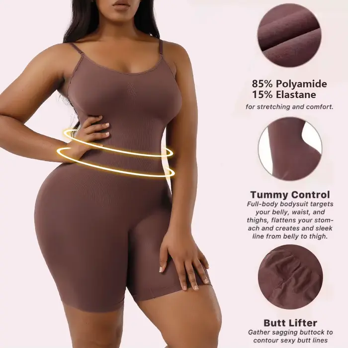 Body sculptant push-up pour femmes grandes tailles