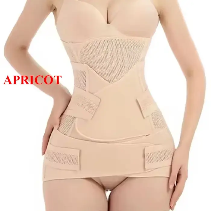 Ceinture abdominale post-partum 3 en 1, Corset façonnant le corps, sangle post-natale, Section C, en