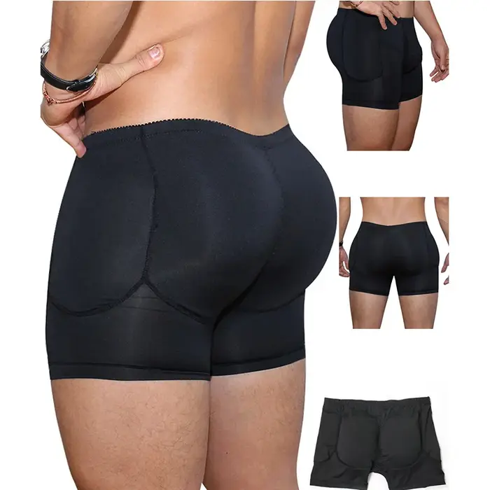 Shapewear hommes corps Shaper hanche Pad remplissage bout
