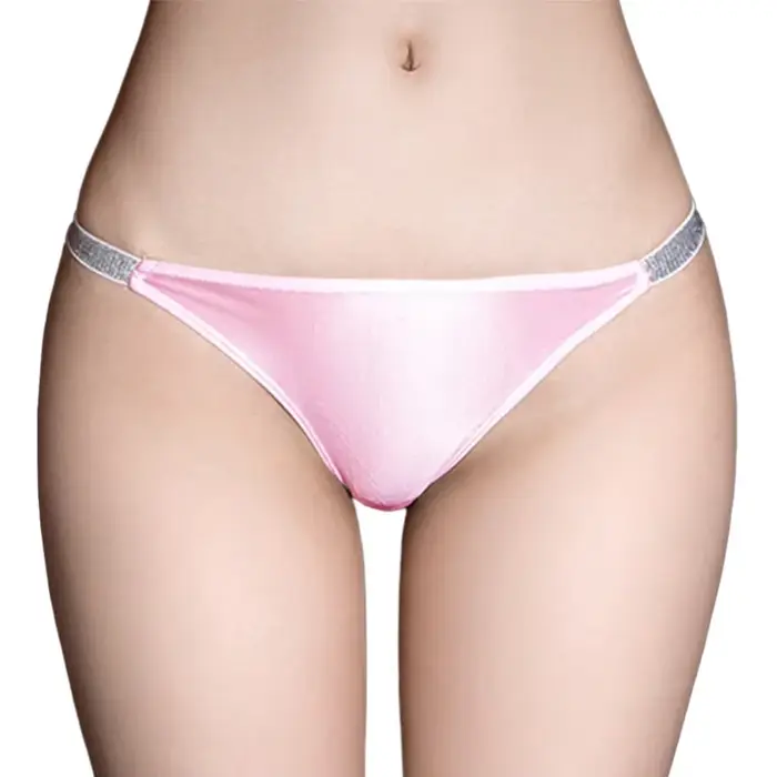 Culotte transparente taille basse pour femmes