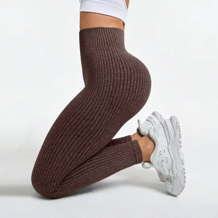 Leggings de sport pour femmes, pantalons de Yoga sans couture avec contrôle du ventre, vêtements de