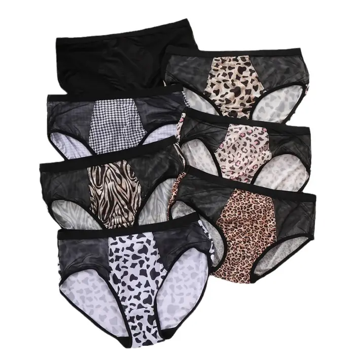 Culottes Femme Sans Couture en Soie Glacée