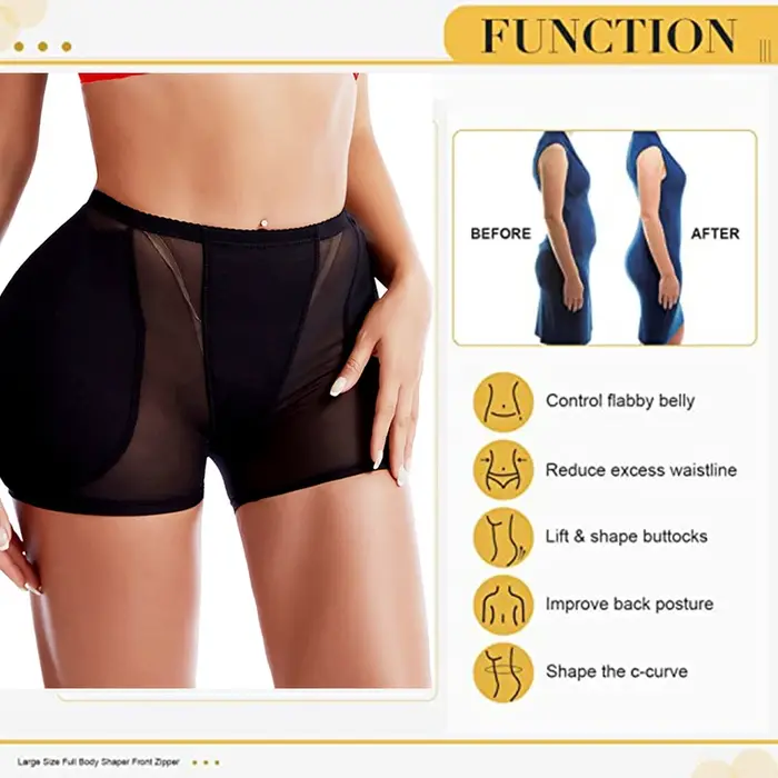 Gros cul éponge rembourré culotte Sexy bout