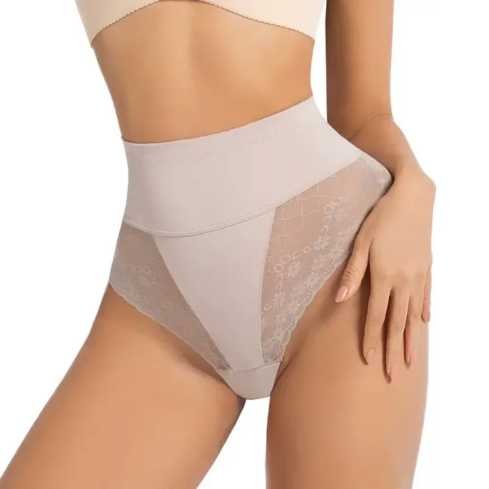 Culotte gainante string taille haute pour femme