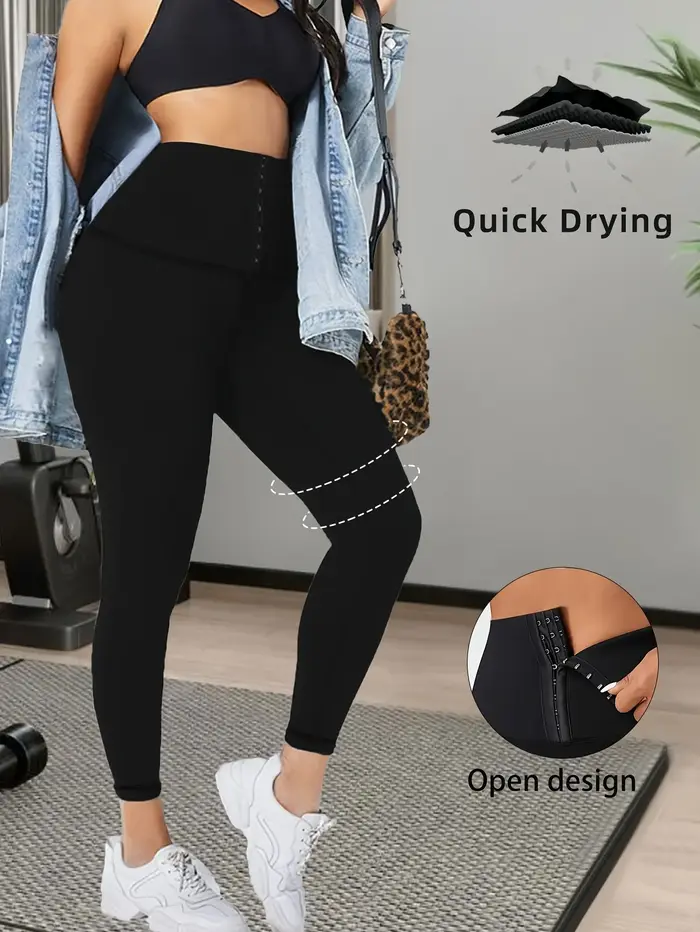Leggings façonnant taille haute pour femme