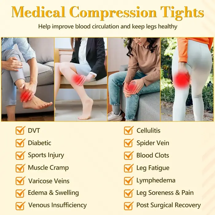 Collants de compression médicaux pour femmes