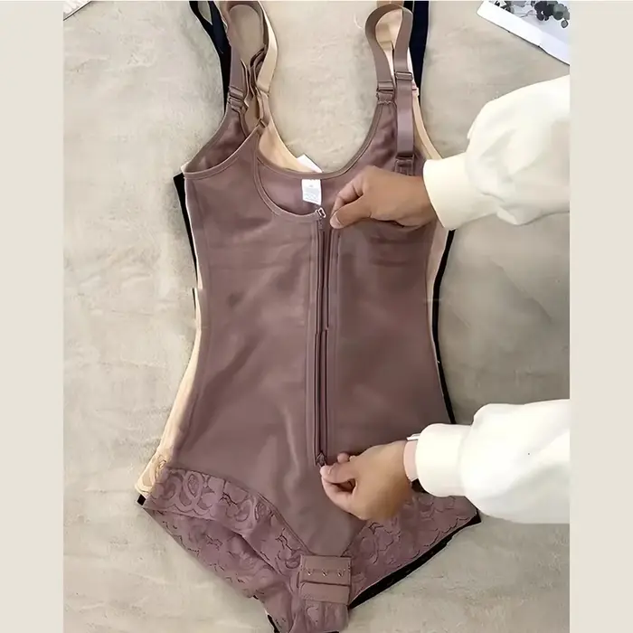 Femmes Shapewear Body Corset serré minceur gaine Correction abdominale sans couture string corps Shaper Faja colombien post-partum