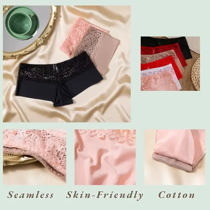Boxer Sexy en dentelle pour femmes