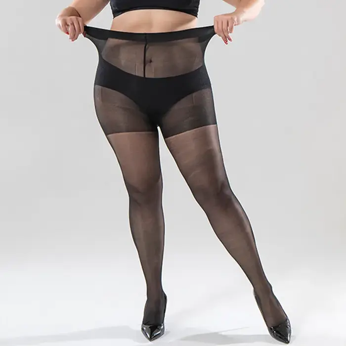 Collants grande taille 180 cm 40D pour femme
