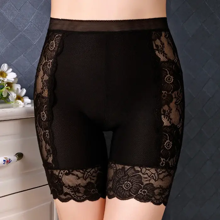 Femmes culottes sans couture sécurité pantalons courts femmes taille haute Stretch Shorts slips sous-vêtements amincissants femme Lingerie d'été