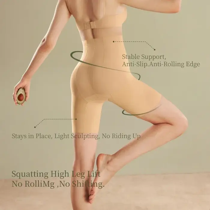 SUJIIN Shapewear pour femmes sans couture taille haute
