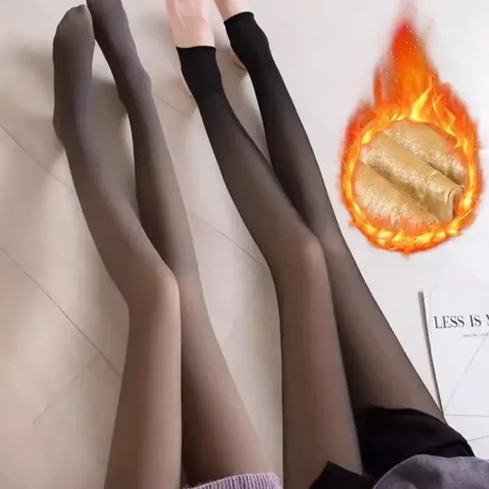 Collants doublés chauds d'hiver