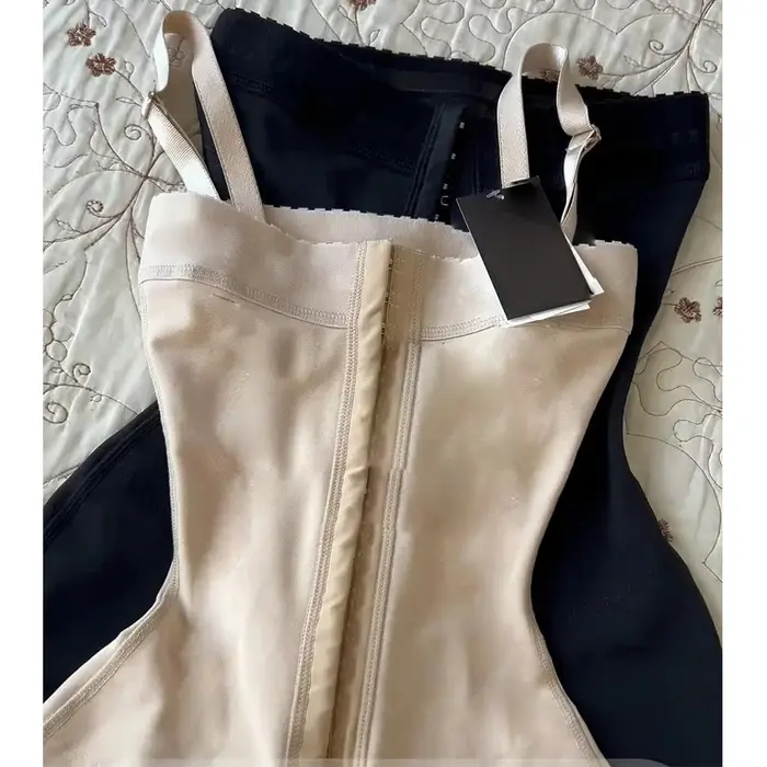 Bbl et Lipo | Stage 3 Faja Colombiana Shapewear | Short de levage de hanche à poitrine taille haute sans bretelles