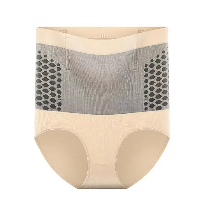 Culotte gainante post-partum pour femme, taille haute, contrôle du ventre, respirante, couvrance int