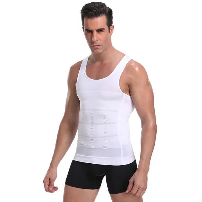 Gilet Shapewear pour hommes S-3XL grande taille minceur corps Corset Baju Melayu doublure corps Cors