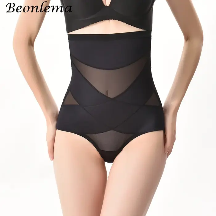 Sous-vêtement amincissant taille haute pour femme