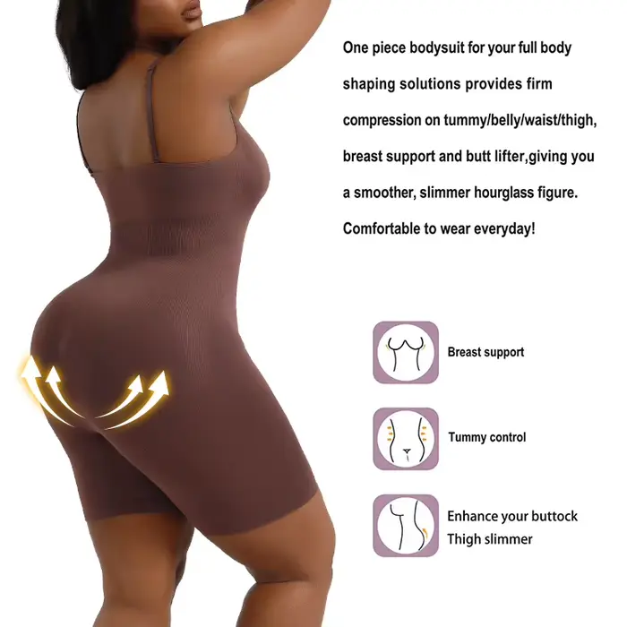 Body sculptant push-up pour femmes grandes tailles