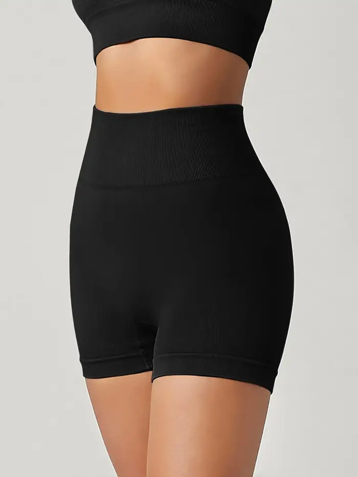 Shorts de fitness moulants pour femmes, pantalons de sport respirants, taille haute, cyclisme, yoga,