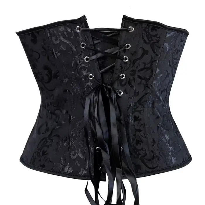 Corset gothique Sexy en Satin pour femmes