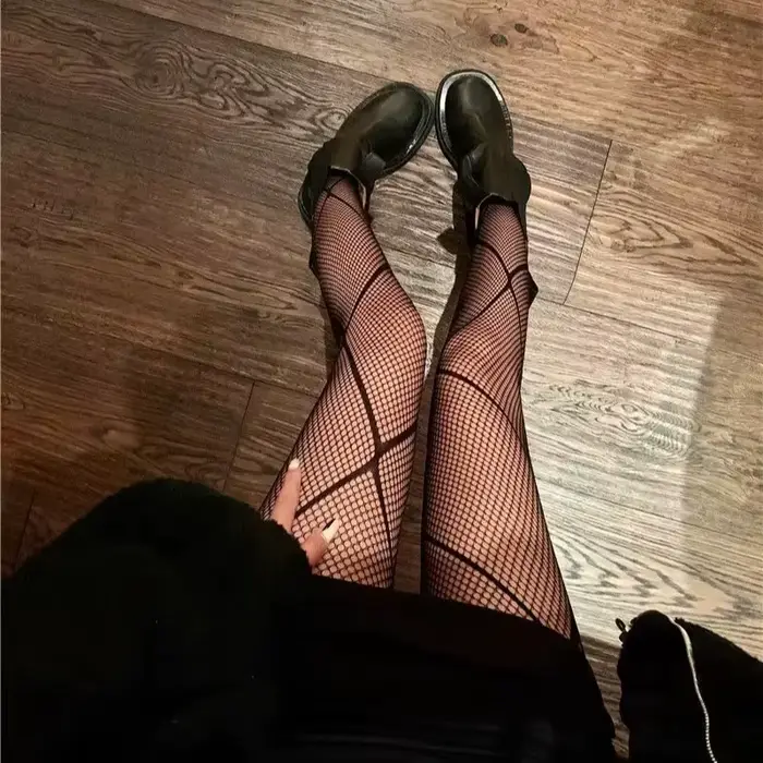 Collants d'été en Nylon imprimé pour femmes