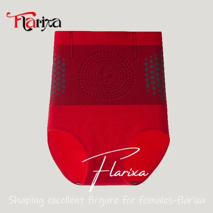 Flarixa ventre contrôle sous-vêtements slips pour femmes taille haute sans couture bout