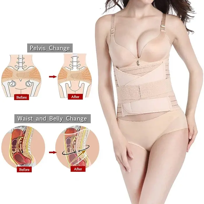 Ceinture abdominale post-partum 3 en 1