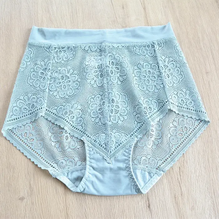 Culotte sexy en dentelle sans couture pour femme