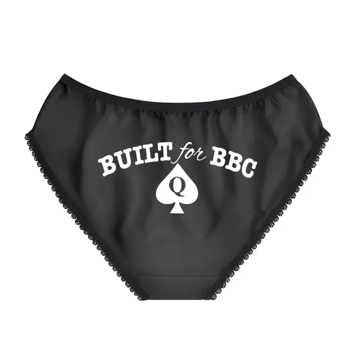 Spade construit pour BBC slips en dentelle pour femmes sous-vêtements mignons Lingerie drôle Rave fête femme cadeau