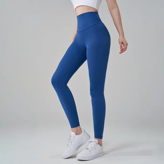 TRY TO BN Pantalon de yoga taille haute sans couture pour femme, leggings de fitness, collants push-