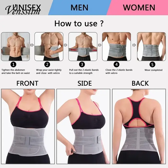 Vensslim ceinture dos soutien