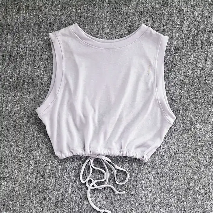 Vêtements de yoga d'été pour femmes, gilet de sport respirant, ample et haut de gamme, combinaison d