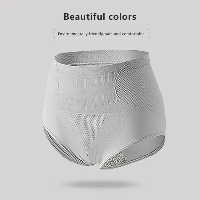 Slip façonnant taille haute pour femmes, respirant, modelant le corps, sous-vêtement amincissant, co