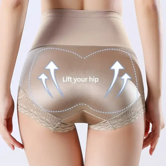 Shorty gainant taille haute pour femme