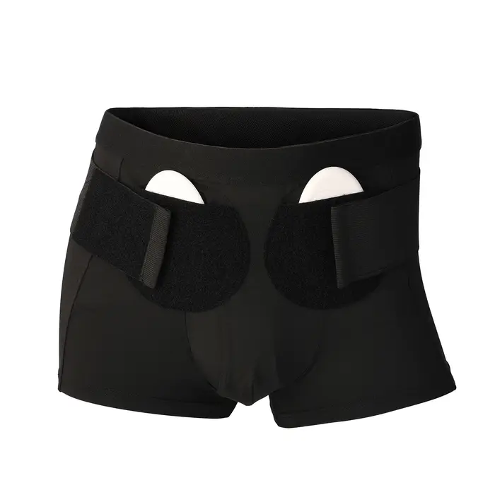 Shorts de soutien inguinal post-opératoire avec sangle latérale ajustable