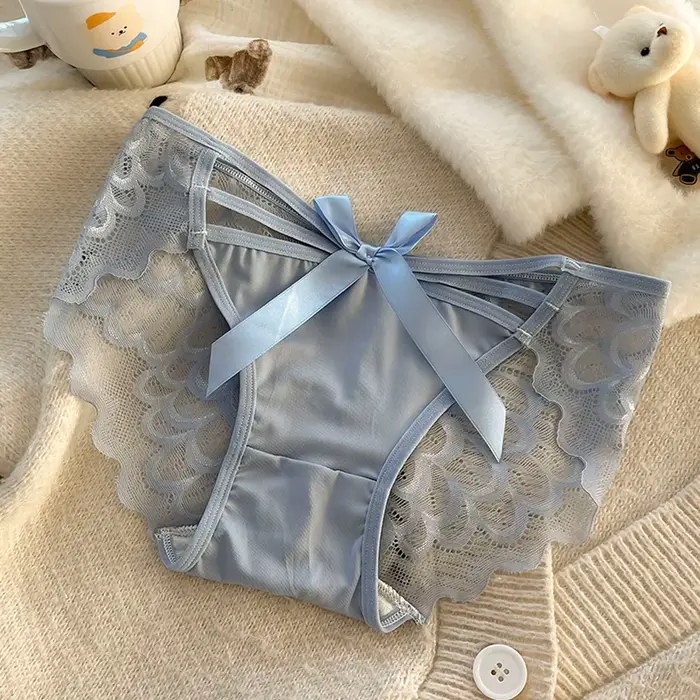 Culottes pour femmes respirantes en tissu pur et lisse