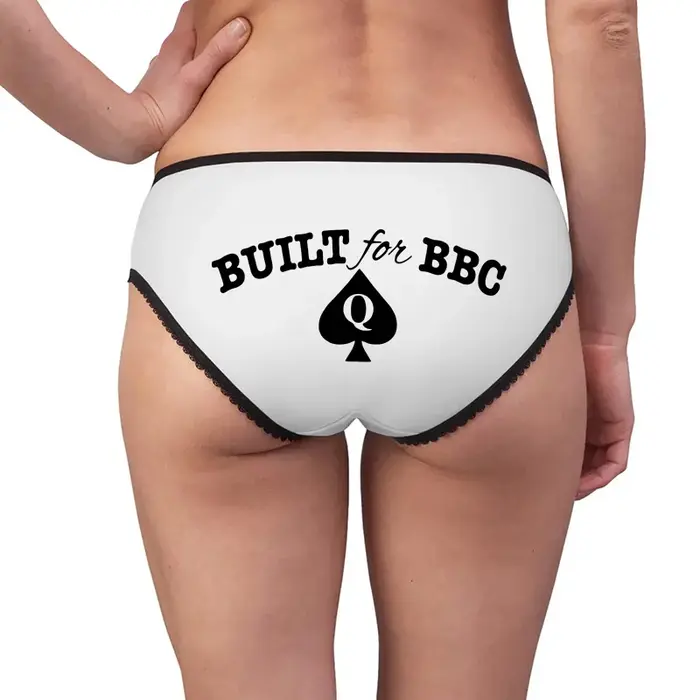 Spade construit pour BBC slips en dentelle pour femmes sous-vêtements mignons Lingerie drôle Rave fête femme cadeau