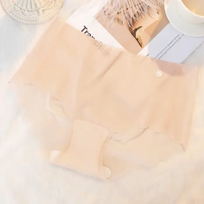 Culotte Invisible en soie glacée pour femmes