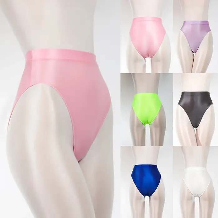 Culotte élastique taille haute pour femme