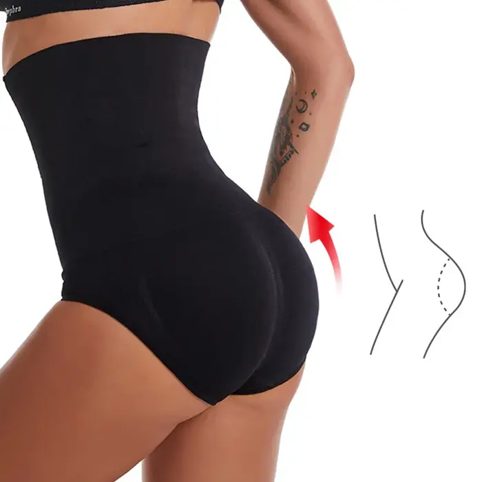 Sans couture femmes taille haute façonnage culotte respirant corps Shaper minceur ventre sous-vêtements dames Corset
