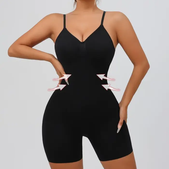 Body dos bas sans couture pour femmes