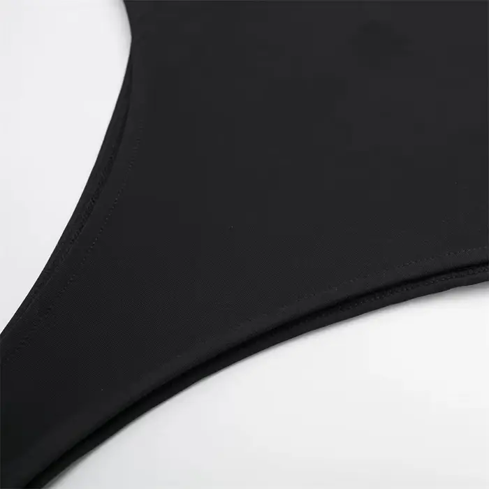 MUJER blanc noir corps femme sans manches serré Body Lingerie Sexy