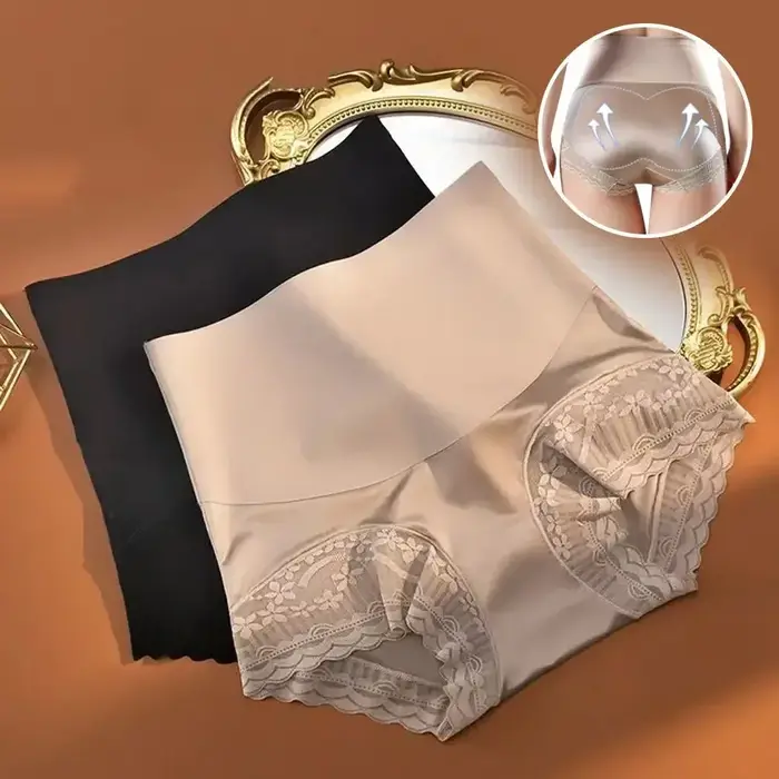 Shorty gainant taille haute pour femme