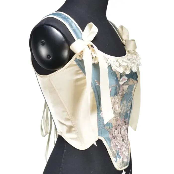 Corset français en arête de poisson pour femme, forme de taille, haut court, bustier vintage, aminci