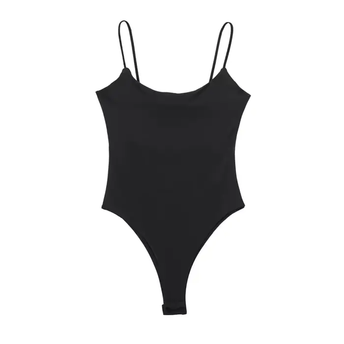 MUJER blanc noir corps femme sans manches serré Body Lingerie Sexy femme Body moulante dos nu Body f