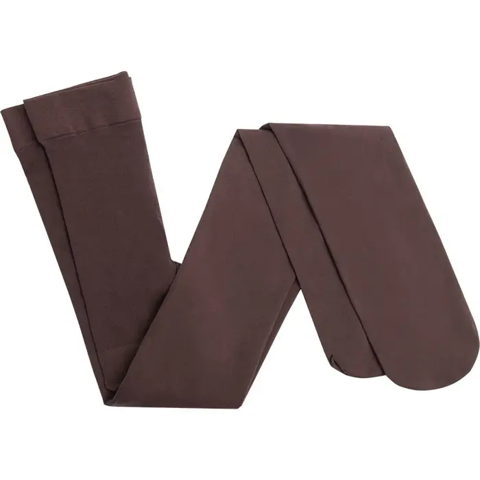 DOIAESKV 2025 Nouveaux Collants Femme 80D Automne Hiver Chauds Doublés Taille Haute Extensibles Moulants en Velours