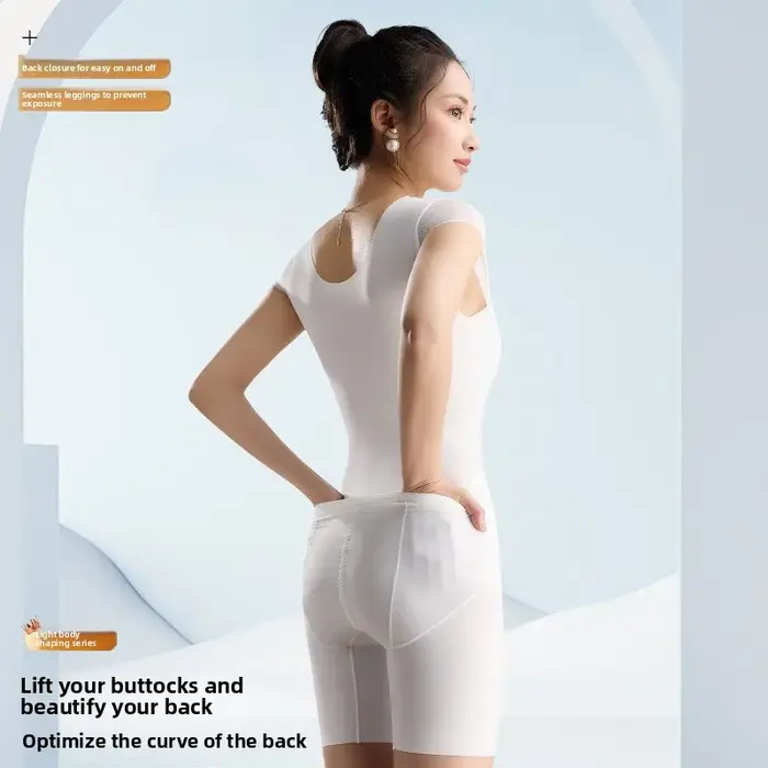 Luxueux brodé une pièce Shapewear femmes post-partum taille soutien hanche levage Abdomen minceur sans couture Body costume