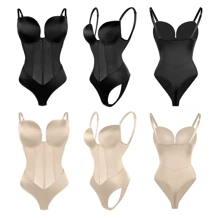 Body gainant amincissant pour femme