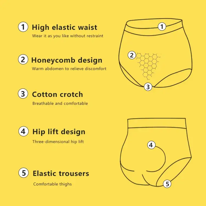 Slip façonnant taille haute pour femmes