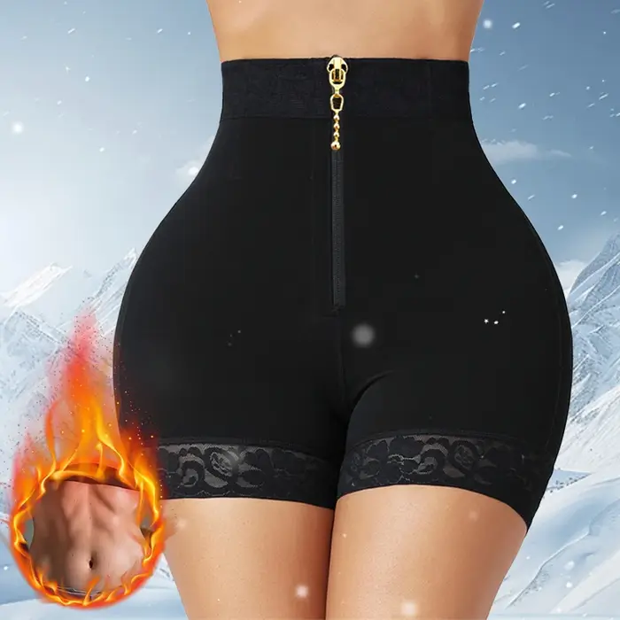 Femmes taille haute Shapewear culottes post-partum ventre façonnage culotte